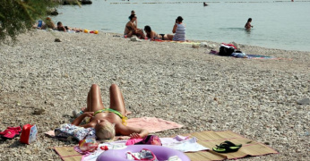 Tribunj plaž Bristak