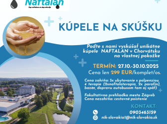 Chorvátsko- Kúpele na skúšku